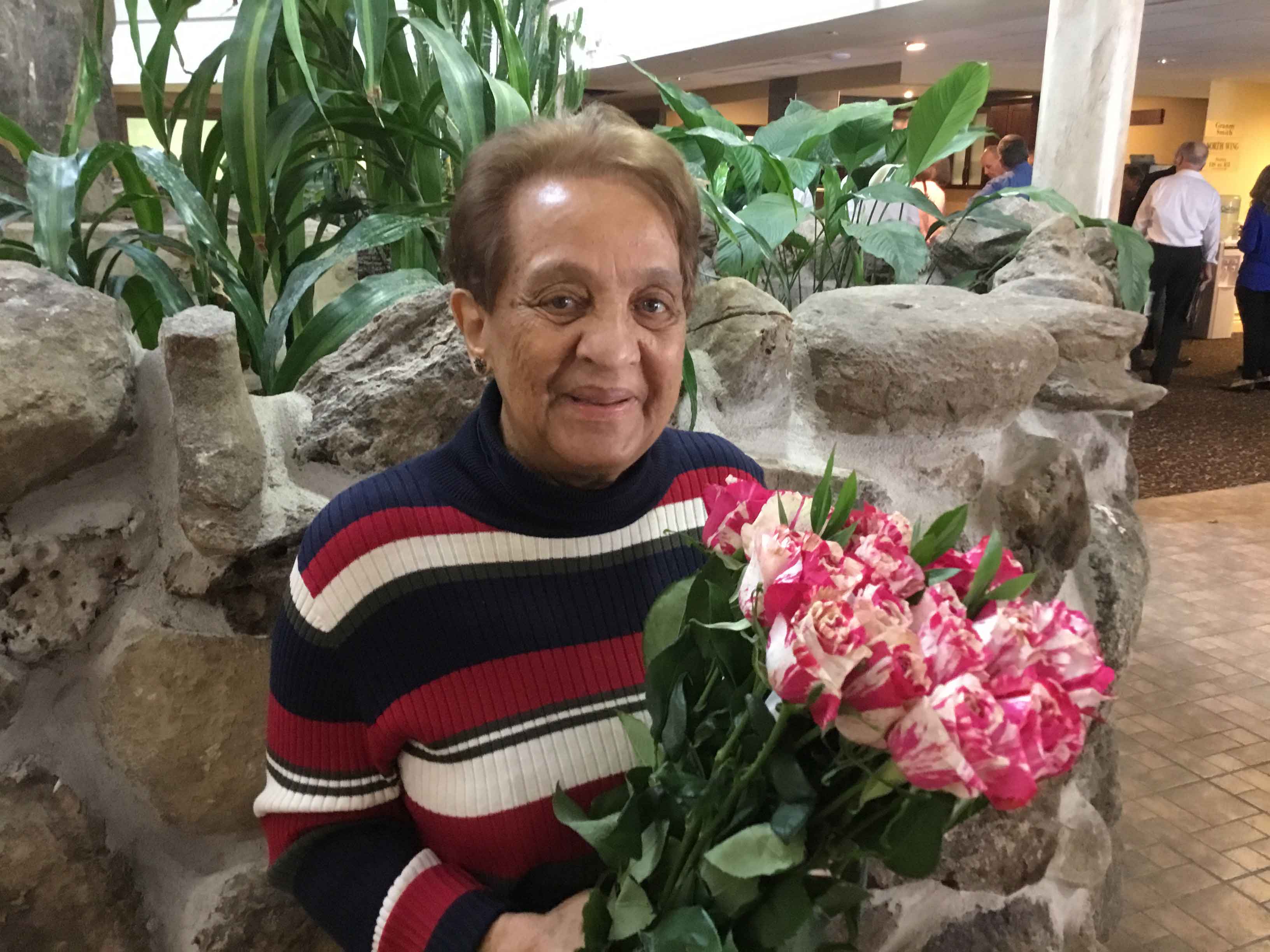 visit with Joan in March 2018